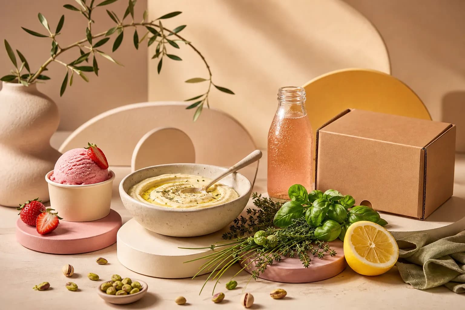 A colourful still life from Tasty Foods