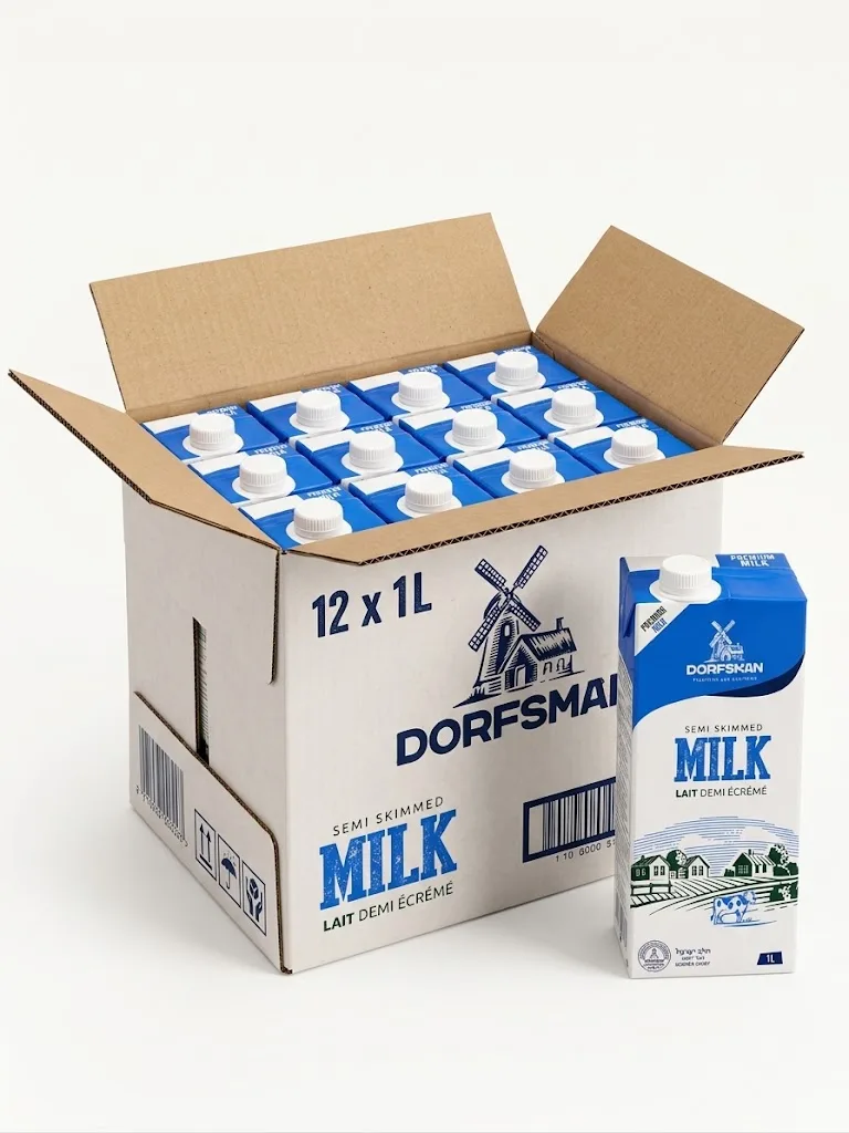 Dorfsman UHT Milk 12x1L
