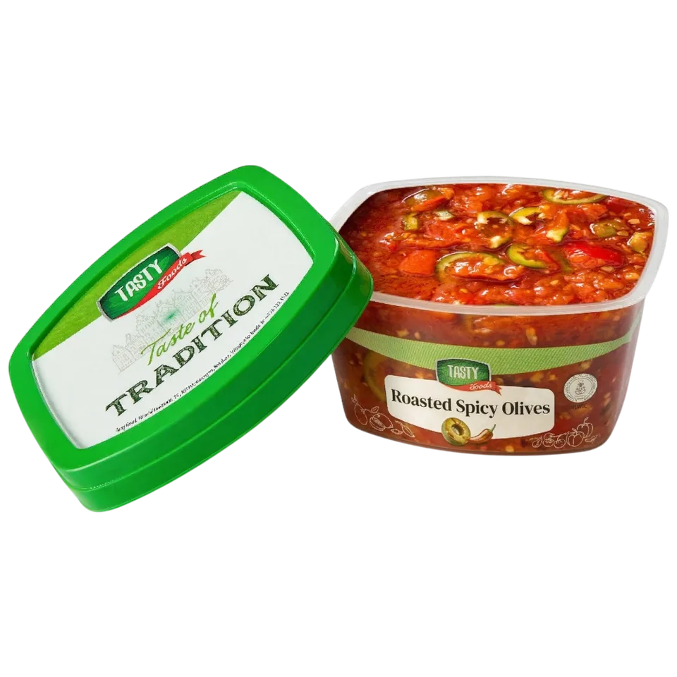 Roasted Spicy Olives