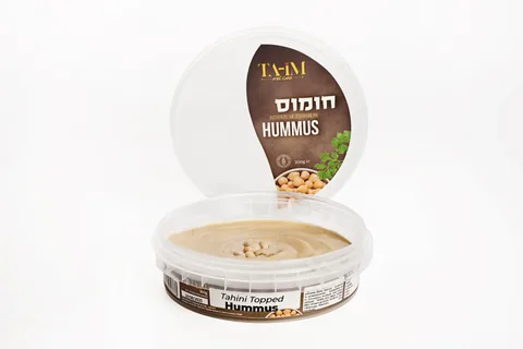 ta-im tahini topped hummus 200g